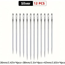 Tp Buğz Kolay Iplik Geçirilen Iğne Seti 12 Adet