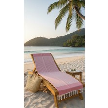 Vivesta Home 90X170 Hürrem Desen Peştemal Plaj Havlusu – %100 Pamuk, Hafif ve Hızlı Kuruyan Deniz & Spa Havlusu