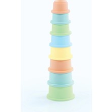 Tp Buğz 5203 Oyuncak Kule Yuvarlak Kaplar