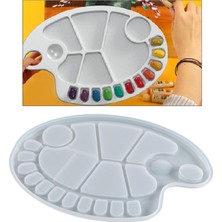 Tahtakale Toptancı Epoksi Silikon Büyük Resim Boya Paleti Kalıbı