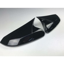 Özgürce Piano Black Yara Ayna Kapağı, Honda Civic Fc5 2016 Model Için