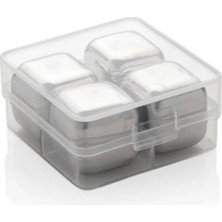 Tp Buğz 4'lü Çelik Metal Kaplama Buz Taşı