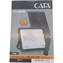 Cata CT-4649 200W Solar LED Projektör Kumandalı
