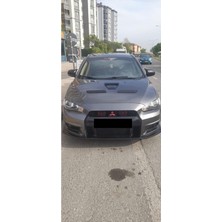 Özgürce Parlak Siyah Lancer 2008-2013 Yarasa Ayna Kapağı