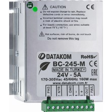 Datakom BC 245M Akıllı Akü Şarj Cihazı