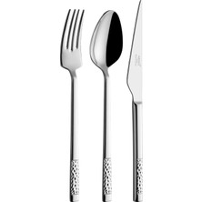 Arsel Diamond Sade 16 Parça 4 Kişilik Çatal Kaşık Bıçak Takımı Günlük Kullanım Seti 304 Kalite