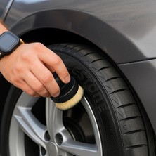 Tp Buğz Siyah Plastik Lastik Parlatma Fırçası