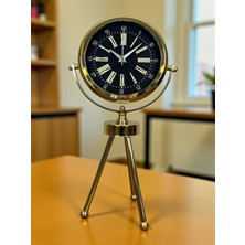 Çetiner Group Imperial Gold Üç Ayaklı Metal Masa Saati