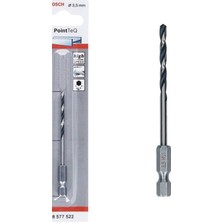 Bosch Pointteq Altıgen Şaftlı Hss Matkap Ucu 3,5 mm