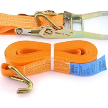 Özgürce Turuncu 10 Metre 2 Ton Yük Sabitleyici Kayış, Güçlü ve Dayanıklı