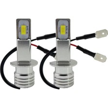Özgürce Buz Mavisi Fansız LED Ampul, 4800 Lumen, Enerji Tasarruflu, Uzun Ömür