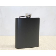 Tp Buğz Tekli Siyah 7 Oz Matara