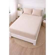 Madame Home Ranforce Çift Kişilik Lastikli Çarşaf Takımı %100 Pamuk 160X200 & 180X200 +30 cm Köşe Derinliği 2 Yastık Kılıfı