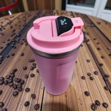 Karasu Dijital Sıcaklık Göstergeli 510 ml Paslanmaz Çelik Bardak Termos