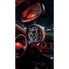 Özgürce Elmas Taşlı Oto Dikiz Aynası Süsü, Şık ve Parlak Tasarım