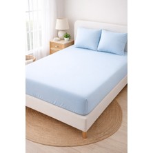 Madame Home Ranforce Çift Kişilik Lastikli Çarşaf Takımı %100 Pamuk 160X200 & 180X200 +30 cm Köşe Derinliği 2 Yastık Kılıfı