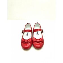 Beebron 204 Ortopedik Kız Babet Bebek Balerin Rugan Ayakkabısı