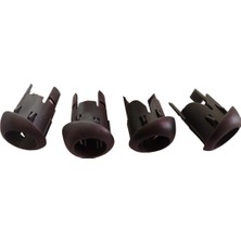 Özgürce Araç Park Sensör Tutucu Yuva Çerçevesi Seti, 4 Adet, Uyumlu, Kolay Montaj