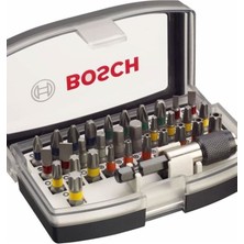 Bosch 32 Parça Tornavida Vidalama Ucu Seti