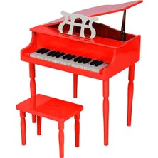 Manuel Raymond BP30RD Akustik Görünümlü 30 Tuşlu Ahşap Çocuk Piyanosu Kırmızı