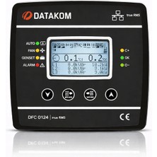Datakom DFC-0124 Tft 2.9'' (24 R) Svc'li Reaktif Güç Kontrol Rölesi