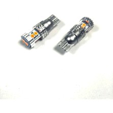 Özgürce Turuncu T10 LED Park Ampulü, W5W PH7028NA, Yüksek Parlaklık ve Dayanıklılık