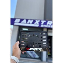 Özgürce Şık ve Dayanıklı Motosiklet Plakalık Dekoratif Tasarım