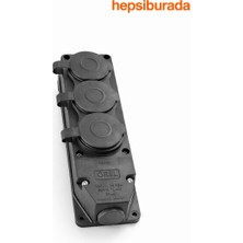 Orel 3lü Grup Priz Kauçuk