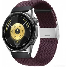 MMP Shop Huawei Watch Gt7 / GT7 Pro / GT6 / GT6 Pro / GT5 / GT5 Pro / GT4 / GT3 46MM Uyumlu Metal Klipsli Örgü Kordon