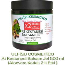 ULFİSU COSMETİCO Ulfisu Cosmetico At Kestanesi Kremi 500 ml - Aloevera Katkılı