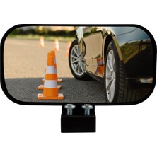 Özgürce Taktak-3 Sürücü Kursu Eğitmen Aynası 13X7 Cm, Net ve Geniş Görüş Sağlar
