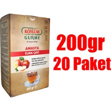 Köylüm Gurme Amasya Doğal Elma Çayı 200 gr / 20 Adet