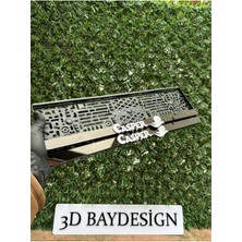 Özgürce Çiftli Büyük Pleksi Plakalık Seti, Şık ve Dayanıklı Tasarım