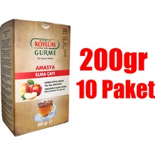 Köylüm Gurme Amasya Doğal Elma Çayı 200 gr / 10 Adet