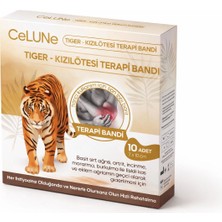 Tiger Kızılötesi Terapi Isı Bandı – Kas, Bel, Eklem Ağrıları Için (10 Adet)