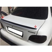 Özgürce Hyundai Accent Yumurta Kasa Bagaj Üzeri Çıta, Pianoblack, Parlak Siyah, 115 cm