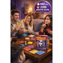 Toyfest Ks Games Mini Yasak Kelimeler Oyunu 440 Kelime 2200 Anahtar Kelime Aile Parti Tabu Oyunu 8+ Yaş