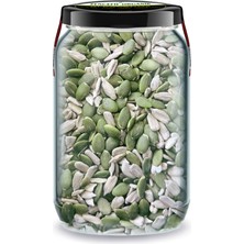 Zencefil Organik Bi Kavanoz On-Mıx/1 Çiğ Kabak Çekirdeği Içi + Çiğ Ay Çekirdeği Içi 660 Cc. Cam Kavanozda