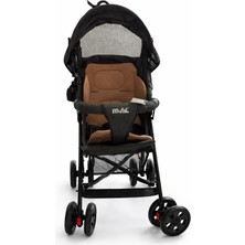 Genel Katlanabilir Hafif Bebek Arabası Çok Tekerlekli Süspansiyonlu Güneşlikli Konforlu Şehir Tipi Bebek Arabası