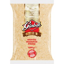 Günbak Manyas Osmancık Pirinç 1 kg x 3 Adet (Yerli Üretim)