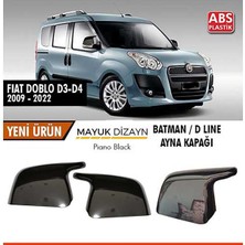 Özgürce Yarasa Tasarımlı Spor Ayna Kapağı, Doblo D3-D4 2009-2022