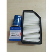 Özgürce Hyundai Accent Blue Benzinli Filtre Seti (Hava + Yağ, Orijinal Yağ Filtresi)