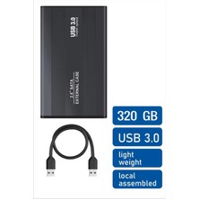 Hitachi 320 GB 2.5" USB 3.0 Taşınabilir Disk