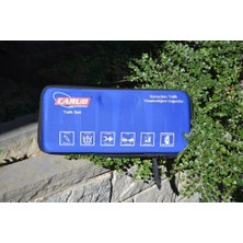 Carub Trafik Seti Yönetmeliğe Uygun Yangın Söndürücülü Eva Çantalı