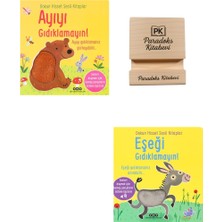 Yapı Kredi Yayınları Dokun Hisset Sesli Kitaplar Ayıyı Gıdıklamayın ve Eşeği Gıdıklamayın 0-3 Yaş Grubu + Telefon Tutucu
