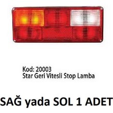 Özgürce 6'lı Star Stop Lamba Seti, Kablosuz Geri Vitesli, T15 Yön Belirleyici