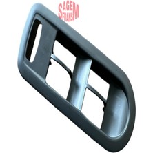 Özgürce Siyah Cam Düğme Çerçevesi, 2003-2010, Megane Iı 2-Iı Uyumlu