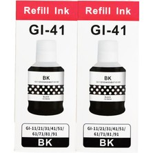 Melsan Canon Pixma G1820 Uyumlu Siyah Muadil Mürekkep 2X135 ml (Toplam 270 Ml)