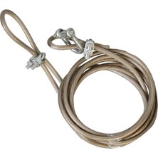 Özgürce Çelik Izoleli Oto Çekme Halatı 3.5 M, Güçlü ve Dayanıklı Çekme Halatı