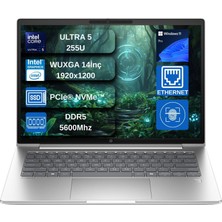 Hp Probook 4 G1I Aı Intel® Core Ultra 5 225U 24GB Ddr5 1tb SSD 14INÇ Wuxga (1920 x 1200), IPS 300 Nits Windows 11 Pro Taşınabilir Bilgisayar+ Mouse Hediyeli WD21PFETPCB10